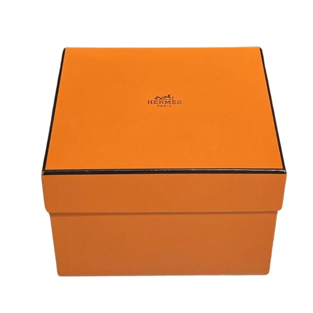 Authentic Hermès Gift Box 5.25 x 5.25" x 4.25"  Luxury Packaging for Accessories